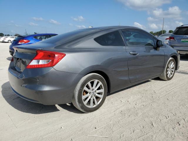 2HGFG3B12CH524801 - 2012 HONDA CIVIC EXL GRAY photo 3