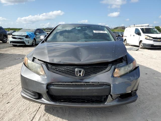 2HGFG3B12CH524801 - 2012 HONDA CIVIC EXL GRAY photo 5