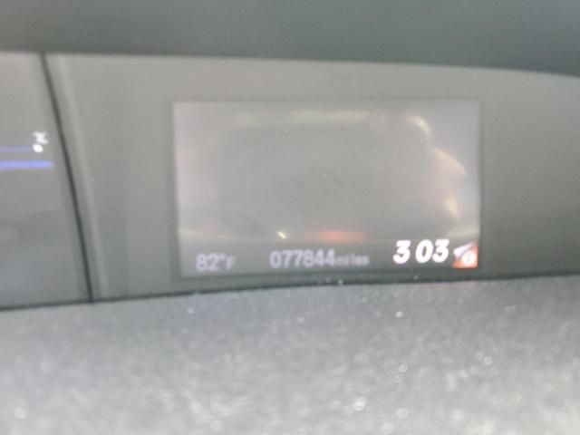 2HGFG3B12CH524801 - 2012 HONDA CIVIC EXL ნაცრისფერი ფოტო 9