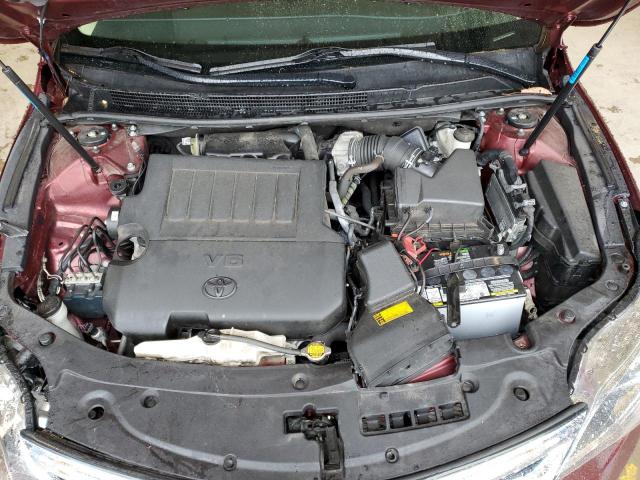 4T1BK1EBXDU039983 - 2013 TOYOTA AVALON BASE 栗色 照片 11