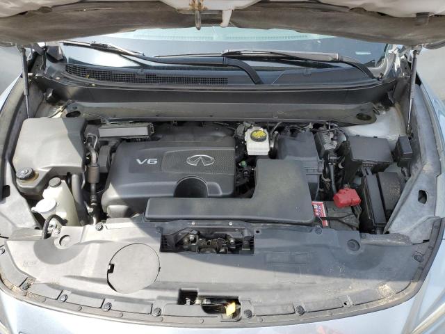 5N1DL0MM5HC527267 - 2017 INFINITI QX60 SILVER photo 12