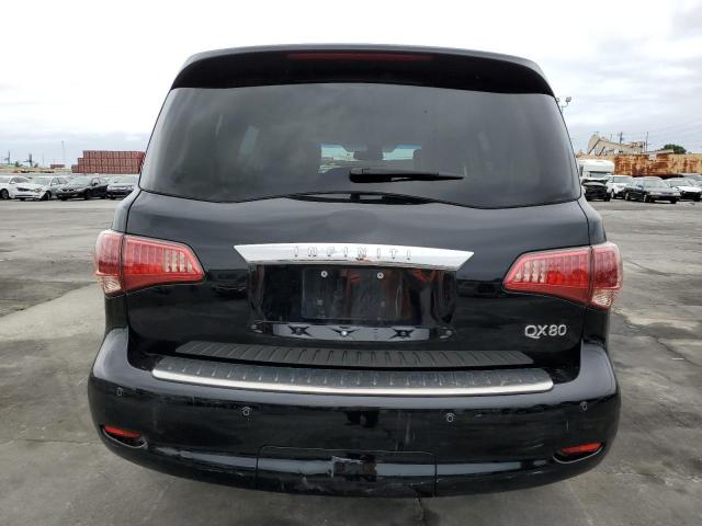 JN8AZ2ND4E9751255 - 2014 INFINITI QX80 BLACK photo 6