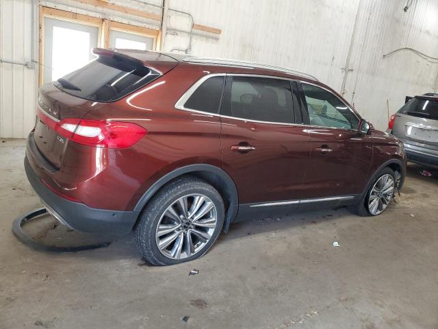 2LMTJ8LP3GBL42097 - 2016 LINCOLN MKX RESERVE Bordo foto 3