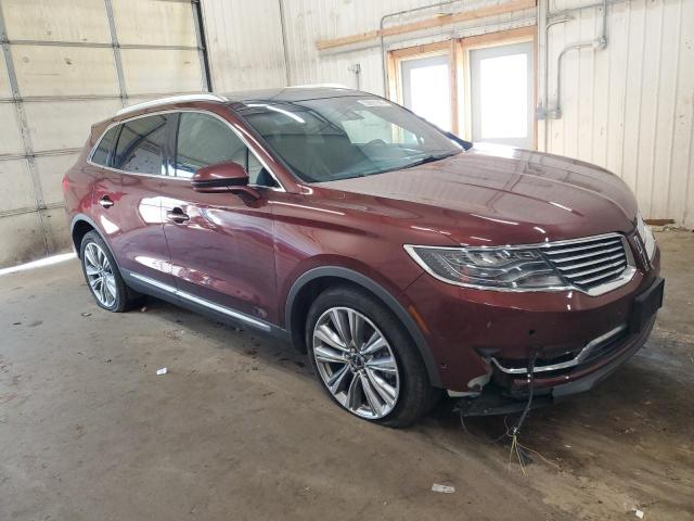 2LMTJ8LP3GBL42097 - 2016 LINCOLN MKX RESERVE Bordo foto 4