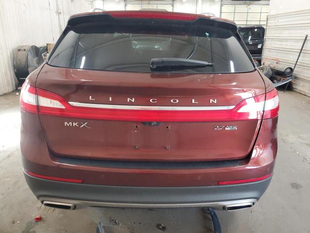 2LMTJ8LP3GBL42097 - 2016 LINCOLN MKX RESERVE Bordo foto 6