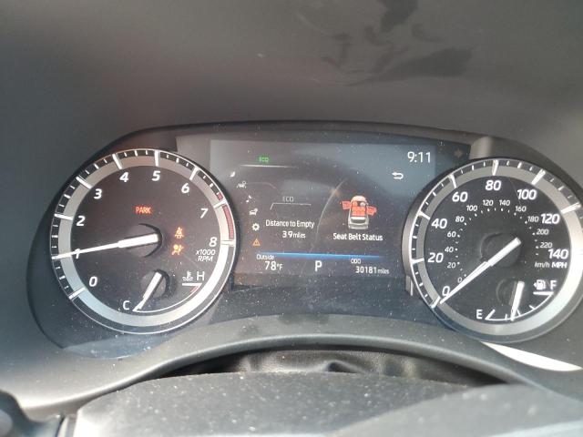 5TDGZRAH2LS006378 - 2020 TOYOTA HIGHLANDER XLE GRAY photo 9