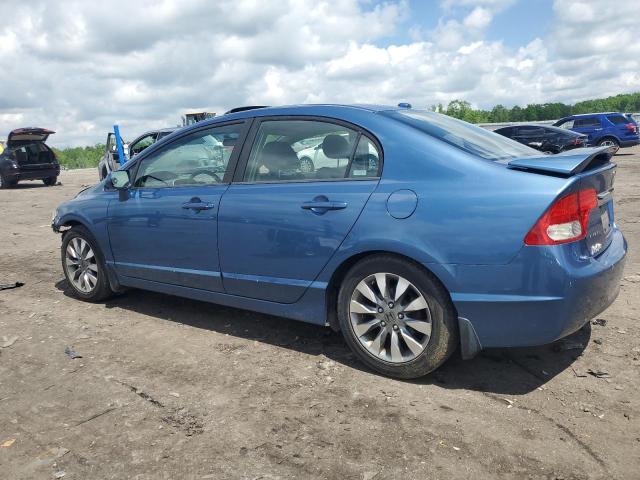 19XFA169X9E001065 - 2009 HONDA CIVIC EXL ლურჯი ფოტო 2