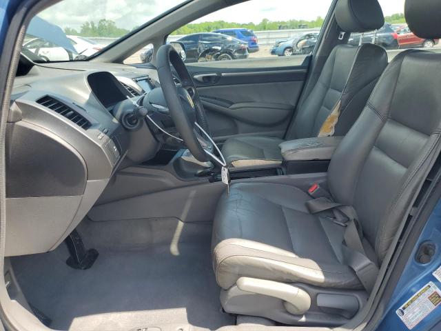 19XFA169X9E001065 - 2009 HONDA CIVIC EXL ლურჯი ფოტო 7