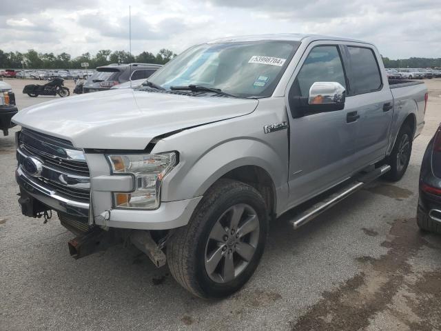 1FTEW1CP4FKD83487 - 2015 FORD F150 SUPERCREW SILVER photo 1