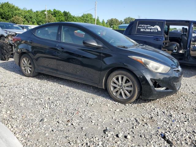 KMHDH4AE8EU109300 - 2014 HYUNDAI ELANTRA SE BLACK photo 4