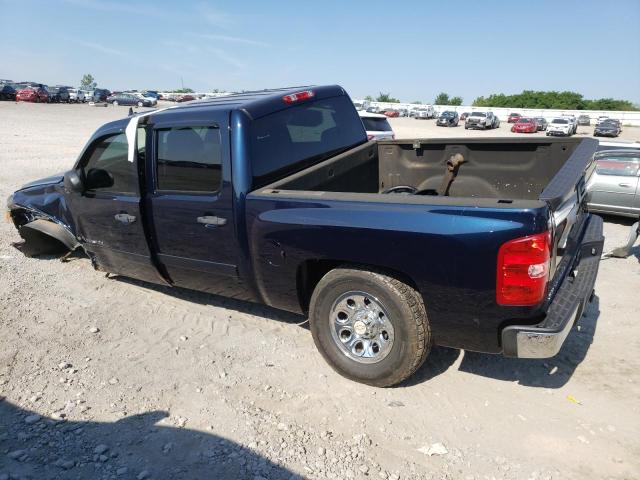 3GCEC13C07G551057 - 2007 CHEVROLET SILVERADO C1500 CREW CAB BLUE photo 2