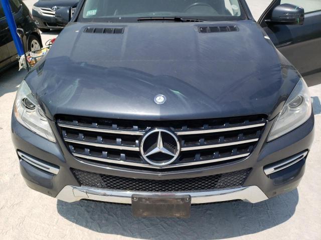 4JGDA5HB9FA502635 - 2015 MERCEDES-BENZ ML 350 4MATIC GRAY photo 12