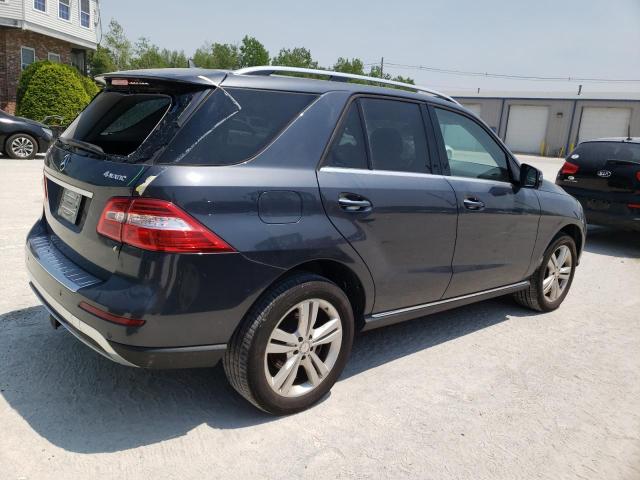 4JGDA5HB9FA502635 - 2015 MERCEDES-BENZ ML 350 4MATIC GRAY photo 3