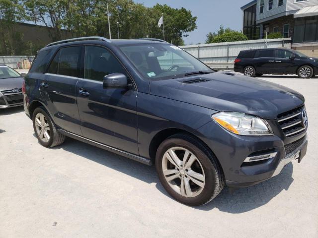 4JGDA5HB9FA502635 - 2015 MERCEDES-BENZ ML 350 4MATIC GRAY photo 4