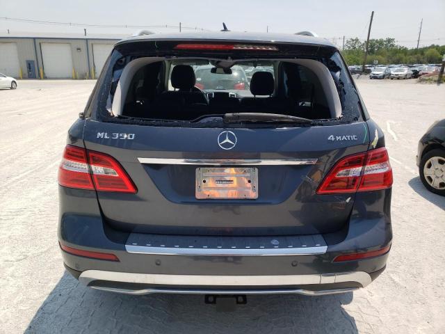 4JGDA5HB9FA502635 - 2015 MERCEDES-BENZ ML 350 4MATIC GRAY photo 6