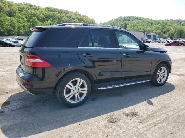 4JGDA5HB4FA536692 - 2015 MERCEDES-BENZ ML 350 4MATIC BLACK photo 3