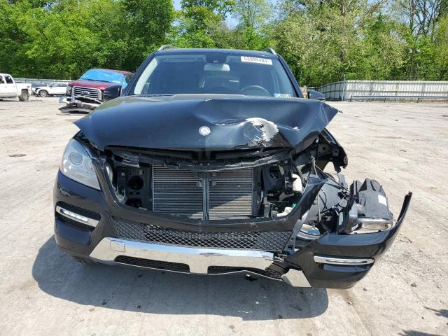 4JGDA5HB4FA536692 - 2015 MERCEDES-BENZ ML 350 4MATIC BLACK photo 5