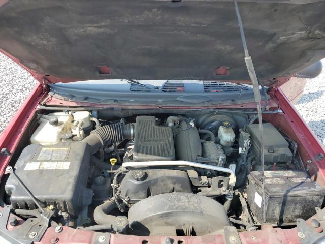 1GNET16S056185397 - 2005 CHEVROLET TRAILBLAZE EXT LS MAROON photo 12