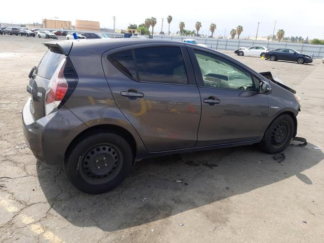 JTDKDTB32F1098067 - 2015 TOYOTA PRIUS C GRAY photo 3