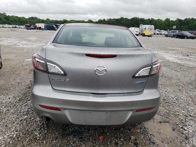 JM1BL1U73D1707459 - 2013 MAZDA 3 I GRAY photo 6