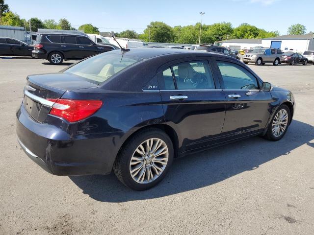 1C3CCBCG6CN284920 - 2012 CHRYSLER 200 LIMITED BLUE photo 3