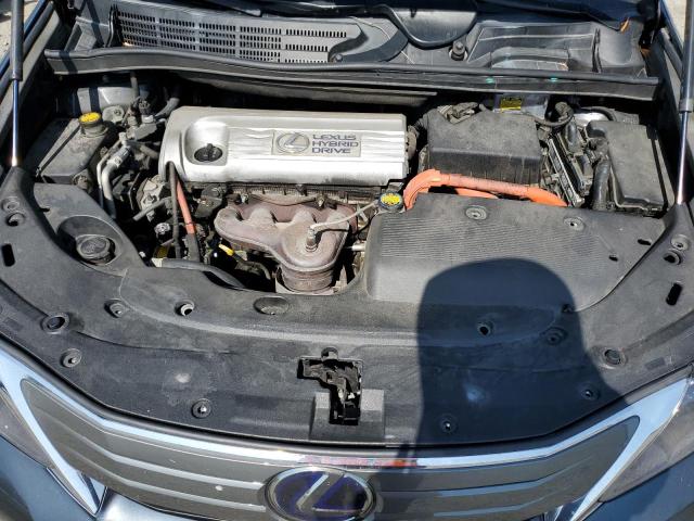 JTHBB1BA9A2033713 - 2010 LEXUS HS 250H GRAY photo 11