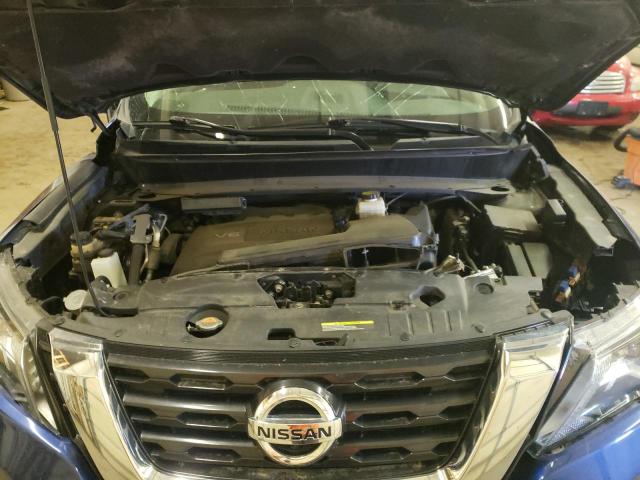 5N1DR2MM4HC606746 - 2017 NISSAN PATHFINDER S BLUE photo 12