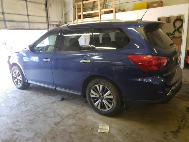 5N1DR2MM4HC606746 - 2017 NISSAN PATHFINDER S BLUE photo 2