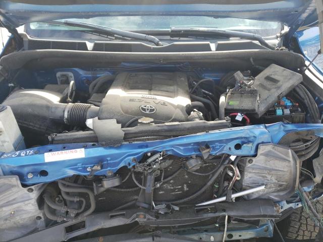 5TFBY5F13GX499831 - 2016 TOYOTA TUNDRA DOUBLE CAB LIMITED BLUE photo 11