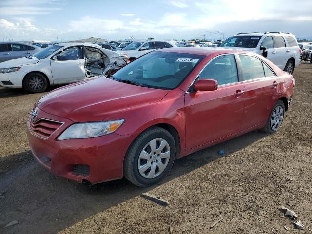 4T4BF3EKXAR059815 - 2010 TOYOTA CAMRY BASE RED photo 1