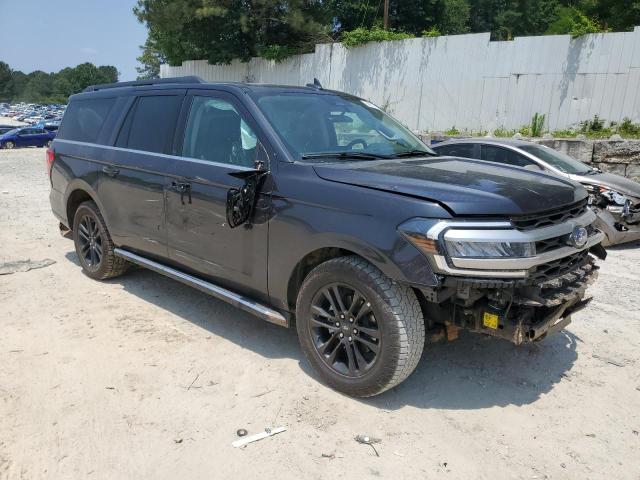 1FMJK1HT5NEA44956 - 2022 FORD EXPEDITION MAX XLT BLACK photo 4