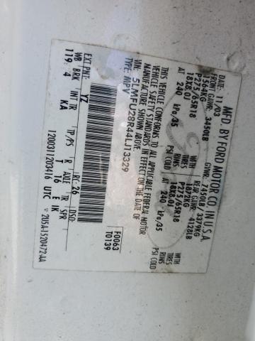 5LMFU28R44LJ13329 - 2004 LINCOLN NAVIGATOR 白色 照片 13