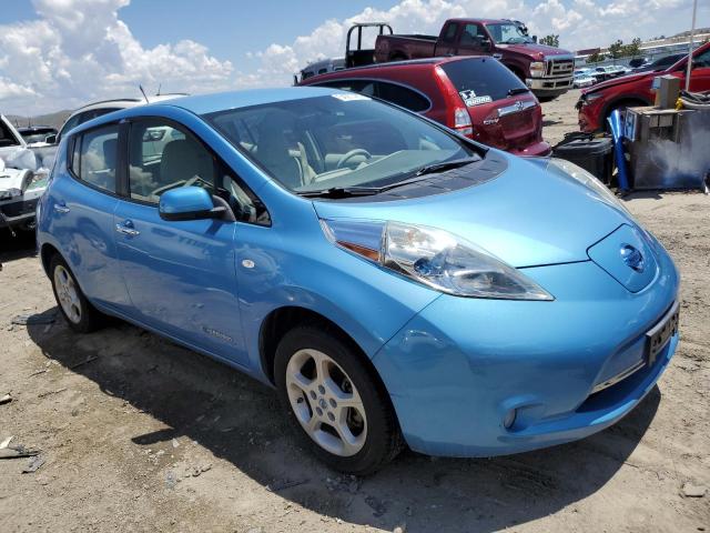 JN1AZ0CP9BT008377 - 2011 NISSAN LEAF SV BLUE photo 4