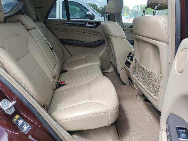 4JGDA5HB3DA169412 - 2013 MERCEDES-BENZ ML 350 4MATIC MAROON photo 10