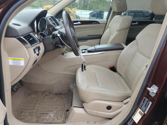 4JGDA5HB3DA169412 - 2013 MERCEDES-BENZ ML 350 4MATIC MAROON photo 7