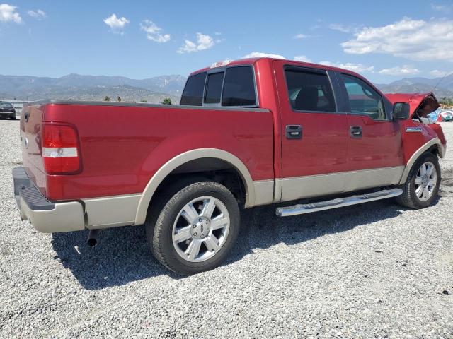 1FTPW12548KB18421 - 2008 FORD F150 SUPERCREW BURGUNDY photo 3