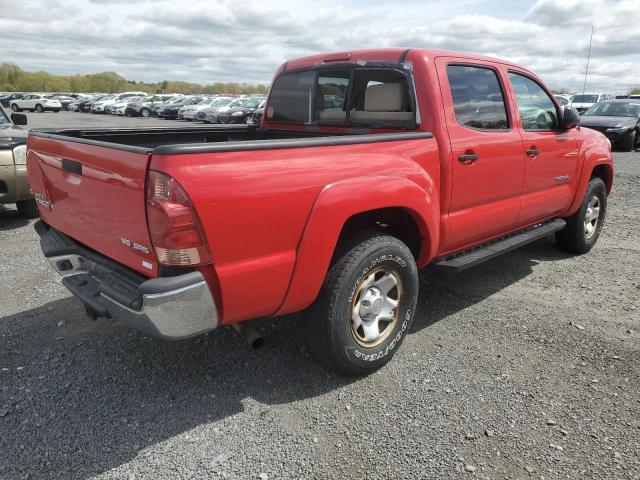 5TELU42N17Z378825 - 2007 TOYOTA TACOMA DOUBLE CAB RED photo 3