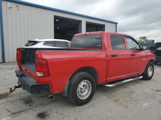 1D7RB1CP4AS195984 - 2010 DODGE RAM 1500 RED photo 3