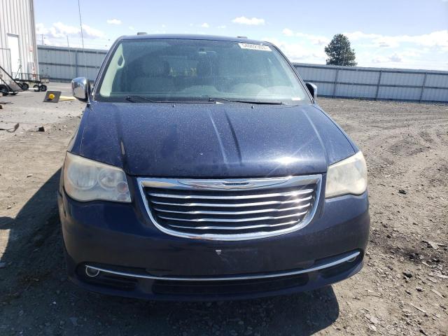 2C4RC1CG4CR216666 - 2012 CHRYSLER TOWN & COU TOURING L BLUE photo 5