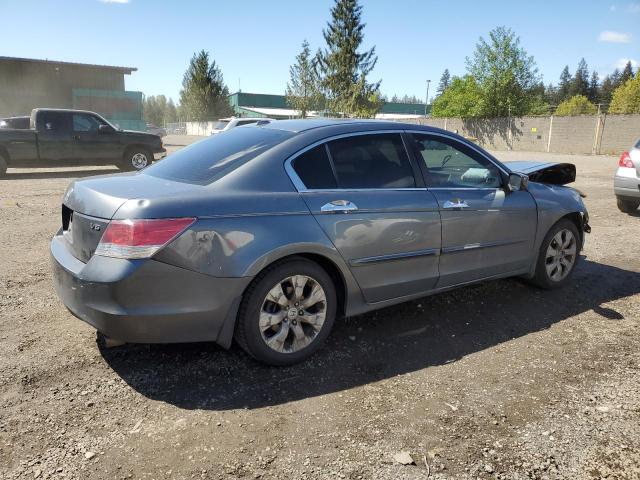 1HGCP3F87AA012571 - 2010 HONDA ACCORD EXL GRAY photo 3