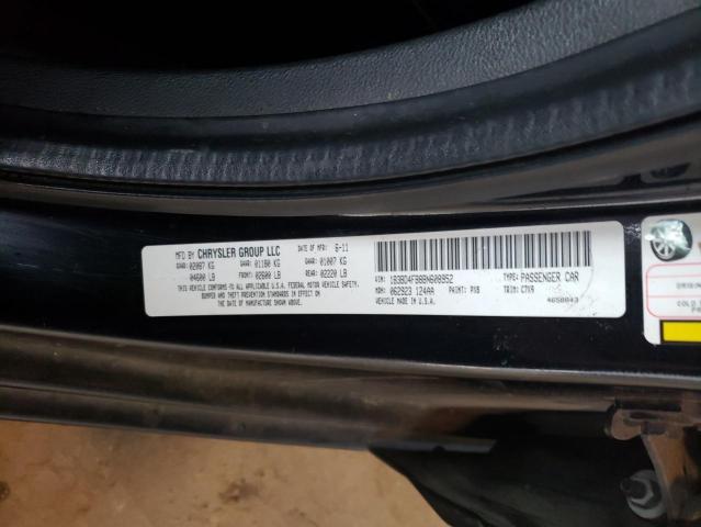 1B3BD4FB8BN608952 - 2011 DODGE AVENGER EXPRESS 黑色 照片 13