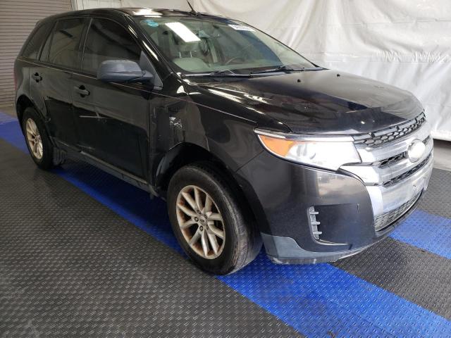 2FMDK3GC5DBB85496 - 2013 FORD EDGE SE BLACK photo 4