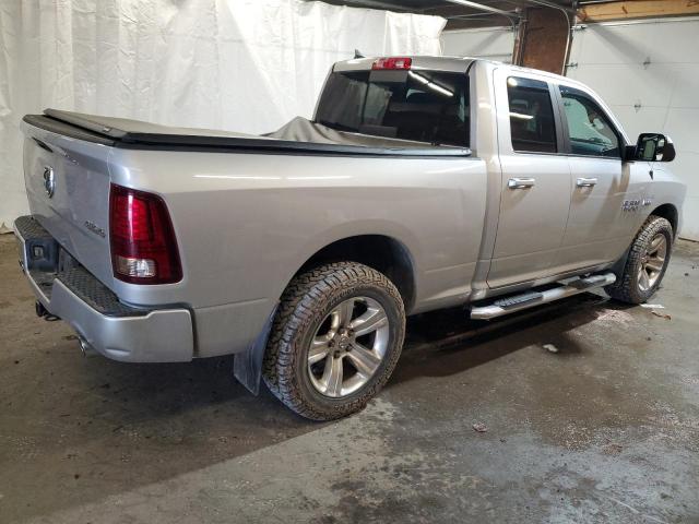 1C6RR7HT6FS685582 - 2015 RAM 1500 SPORT SILVER photo 3