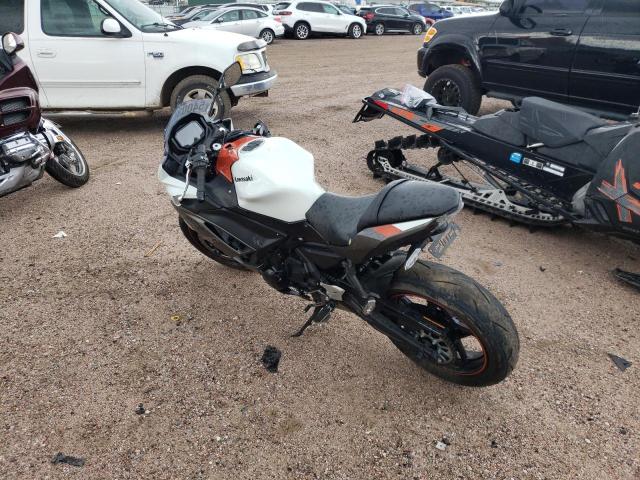 ML5EXER15PDA94838 - 2023 KAWASAKI EX650 R Ақ фото 3