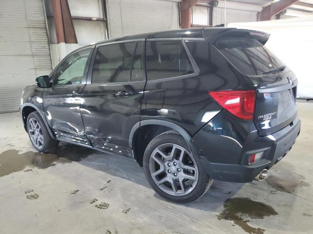 5FNYF8H56PB027294 - 2023 HONDA PASSPORT EXL BLACK photo 2