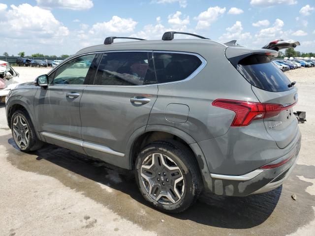 5NMS4DAL1NH459638 - 2022 HYUNDAI SANTA FE LIMITED GRAY photo 2