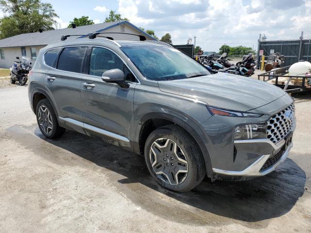 5NMS4DAL1NH459638 - 2022 HYUNDAI SANTA FE LIMITED GRAY photo 4