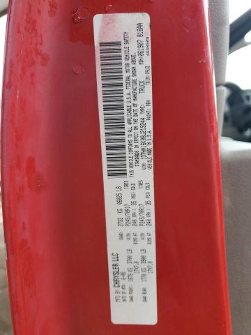1D7HA16K08J219244 - 2008 DODGE RAM 1500 ST 红色 照片 12