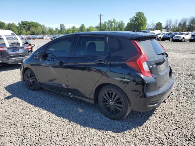 3HGGK5H60KM722004 - 2019 HONDA FIT SPORT BLACK photo 2