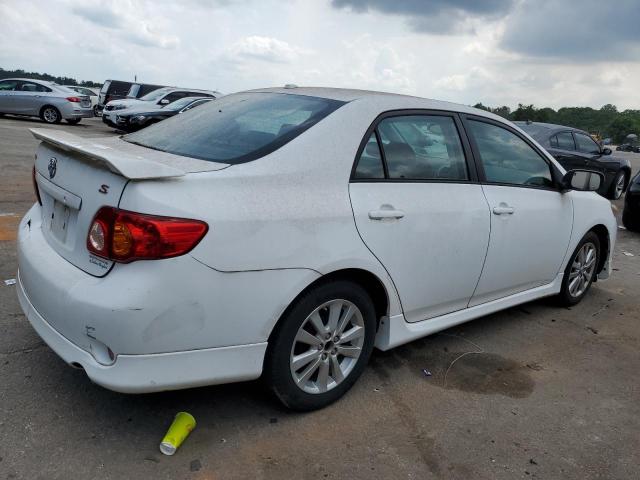 2T1BU4EE2AC479473 - 2010 TOYOTA COROLLA BASE WHITE photo 3